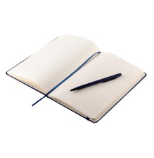 Zestaw notes z długopisem Abrantes, granatowy