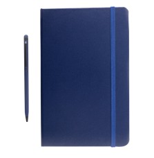 Zestaw notes z długopisem Abrantes, granatowy