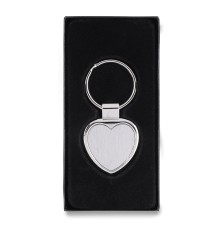 Brelok metalowy Stout Heart, srebrny