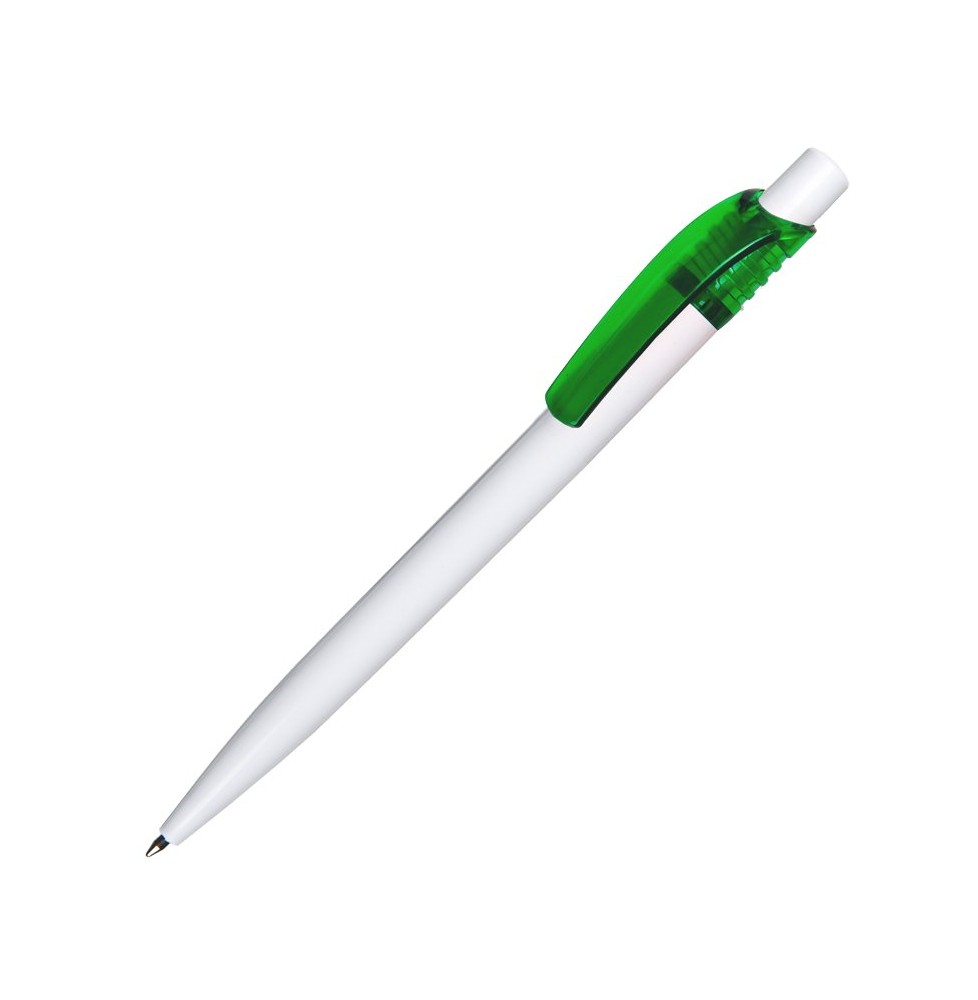 Długopis Easy, zielony/biały