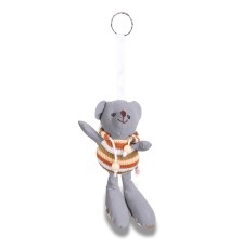 Brelok Teddy, szary
