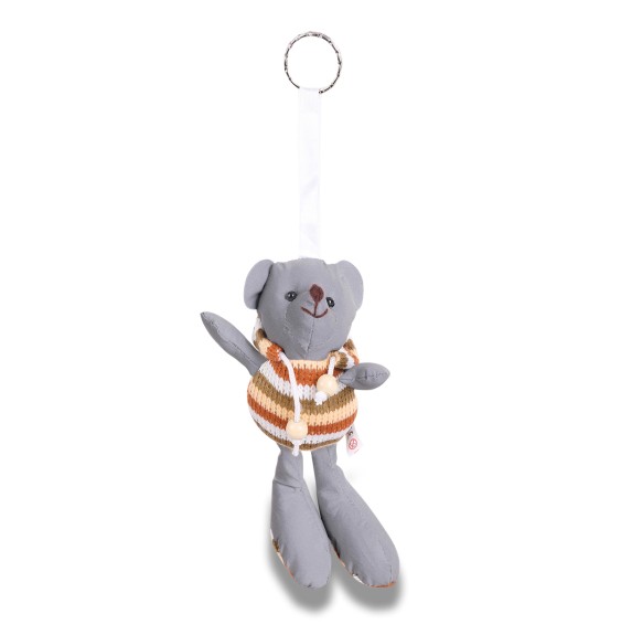 Brelok Teddy, szary