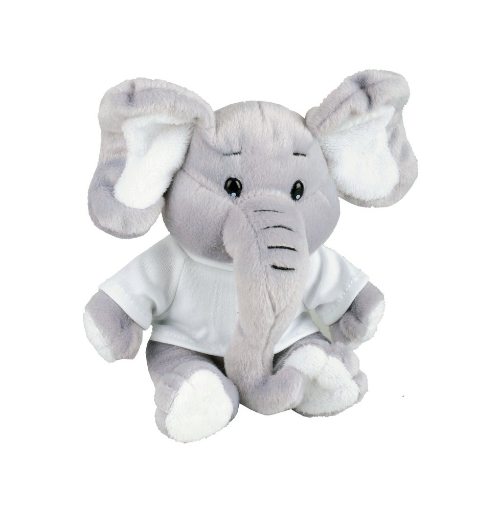 Maskotka Elephant, szary