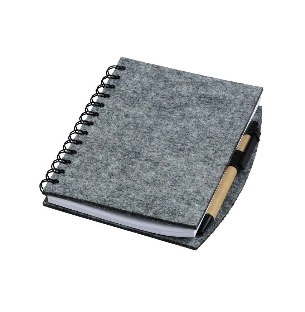Notes z filcu Felt Now, szary