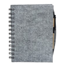 Notes z filcu Felt Now, szary