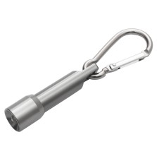 Brelok latarka Select LED, grafitowy