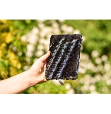 Notes 120x180/80k linia Sequin, czarny