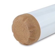 Butelka termiczna z korkowym spodem Jowi 500 ml, biały