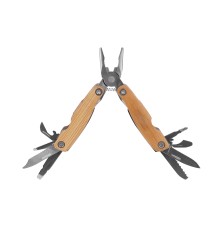 Mini multitool Exton, brązowy