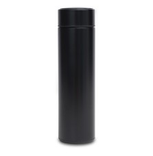 Kubek termiczny z termometrem Falco 420 ml, czarny