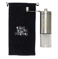 Młynek do kawy Aroma, srebrny