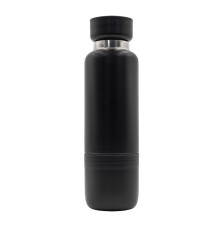 Wielofunkcyjna butelka termiczna Multina 500 ml, czarny