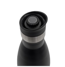 Butelka termiczna z ustnikiem 360° Yakima 550 ml, czarny