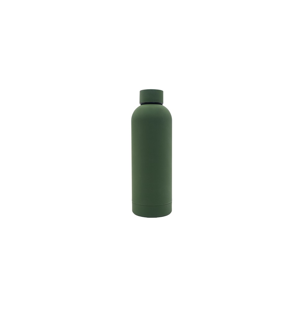 Butelka termiczna Mendoza 500 ml, ciemny zielony
