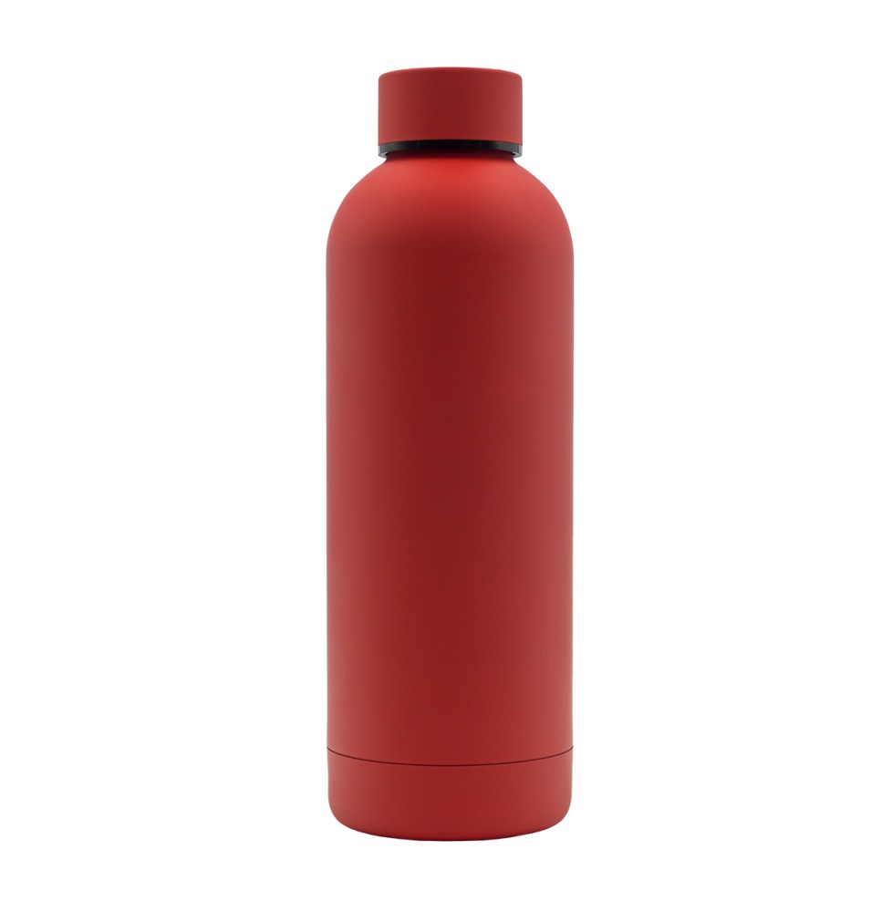 Butelka termiczna Mendoza 500 ml, czerwony