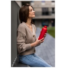 Butelka termiczna Mendoza 500 ml, czerwony