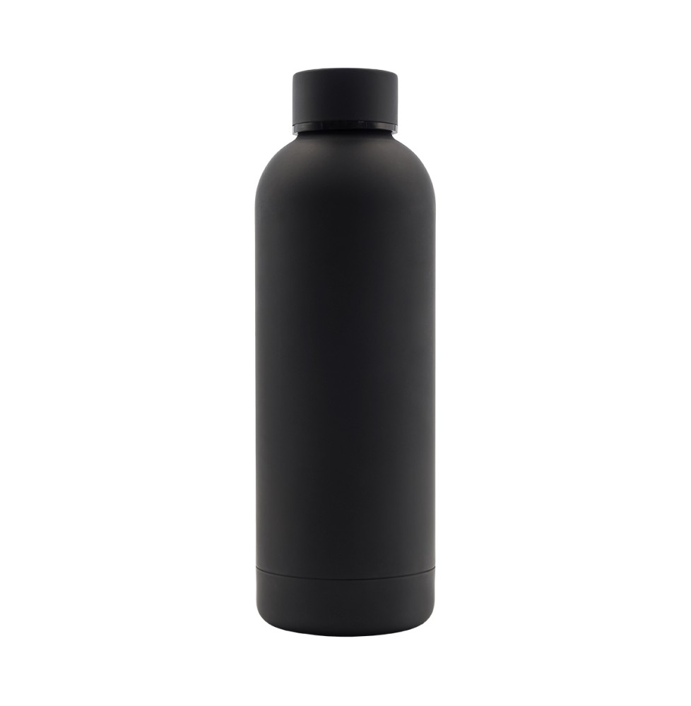 Butelka termiczna Mendoza 500 ml, czarny