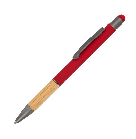 Długopis aluminiowy Kanuri, czerwony