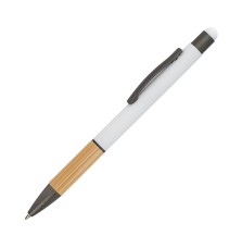 Długopis aluminiowy Kanuri, biały